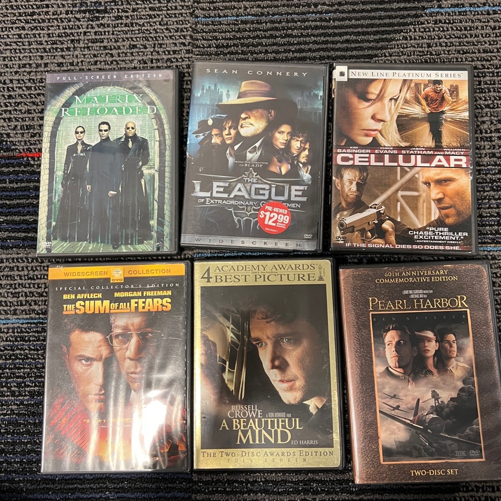 DVD Action and Drama bundle